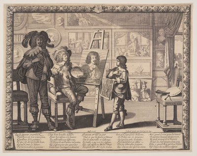 The Noble Painter by Abraham Bosse
