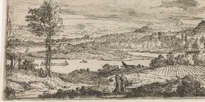 Landscape with River by Abraham Genoels