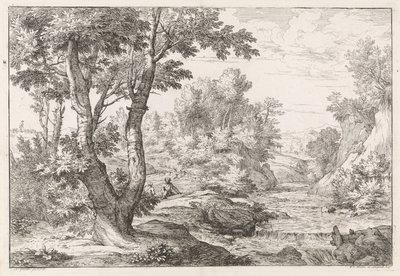 Landscape with River by Abraham Genoels