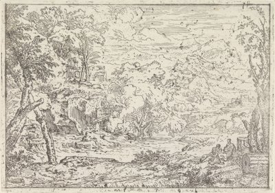 Landscape with Ruins by Abraham Genoels