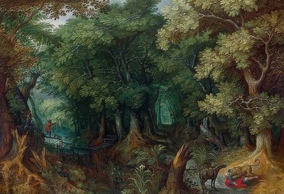 Forest Landscape by Abraham Govaerts
