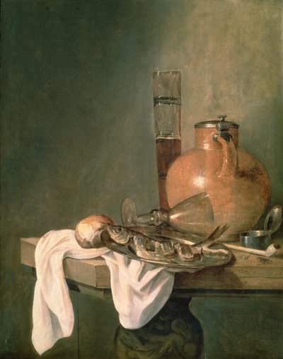 The Breakfast by Abraham Hendricksz van Beyeren