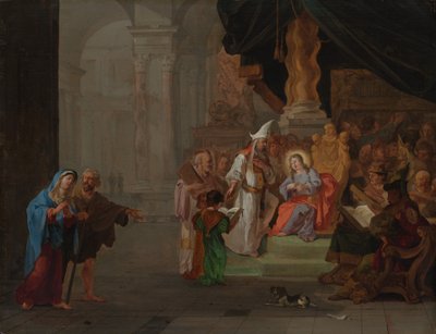 Christ among the Doctors by Abraham Hondius