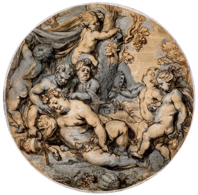 Sleeping Bacchus, 17th century by Abraham Jansz van Diepenbeeck