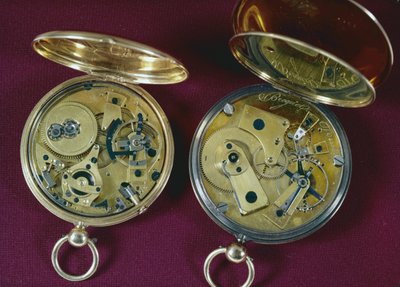 Two watches, made in Paris by Abraham Louis Breguet