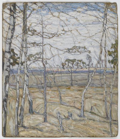 Birch Trees by Abraham Manievich