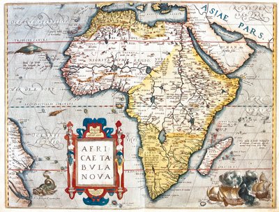 Africa by Abraham Ortelius