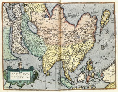 Asia by Abraham Ortelius