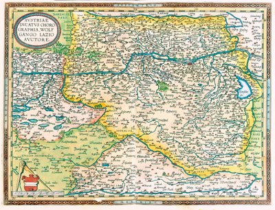 East Austria by Abraham Ortelius