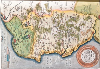 Nord-Pas de Calais, France by Abraham Ortelius