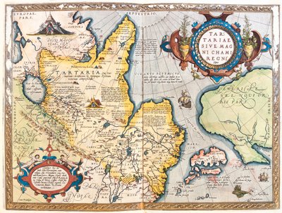 North-East Russia by Abraham Ortelius