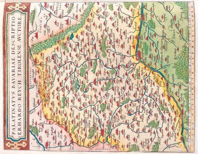 State: Bavaria, Germany by Abraham Ortelius