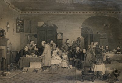The Rent Day by Abraham Raimbach