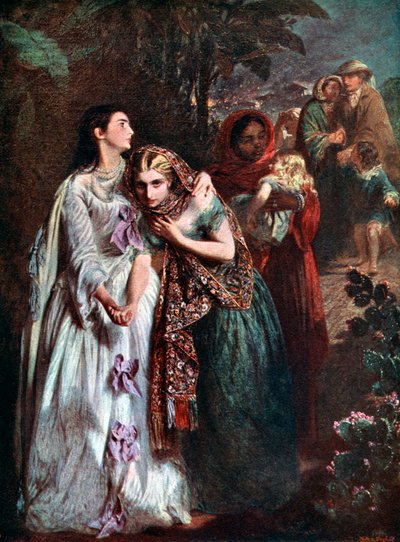 The Flight from Lucknow by Abraham Solomon