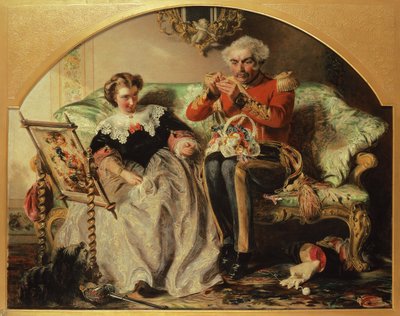 The Lion in Love by Abraham Solomon