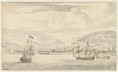 View of Smyrna (Izmir) by Abraham Storck