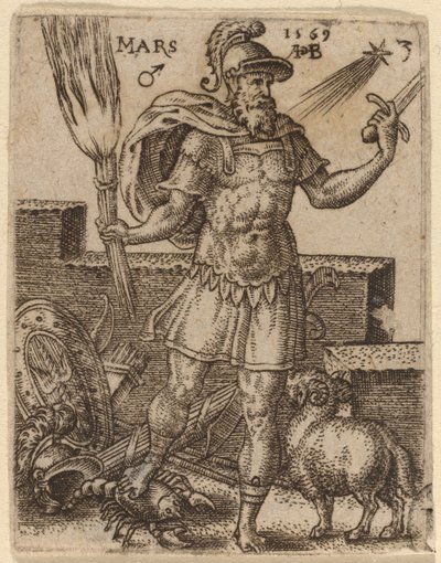 Mars by Abraham de Bruyn