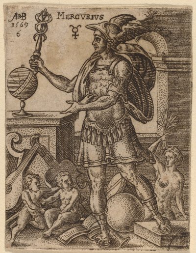 Mercury by Abraham de Bruyn