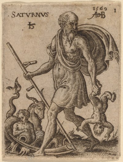 Saturn by Abraham de Bruyn