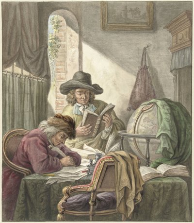 The Scholars by Abraham van (after) Strij