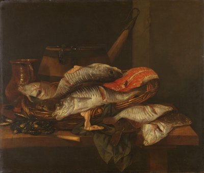 Still Life with Fish by Abraham van Beyeren