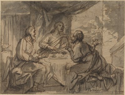Supper at Emmaus by Abraham van Diepenbeeck
