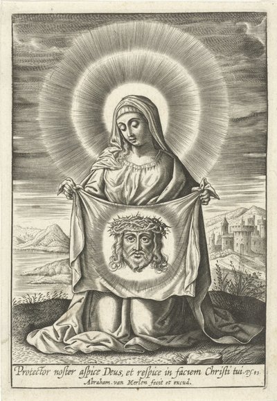 Saint Veronica by Abraham van Merlen