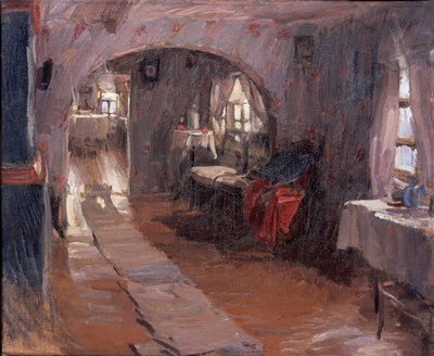 In a country house, 1914 by Abram Efimovich Arkhipov