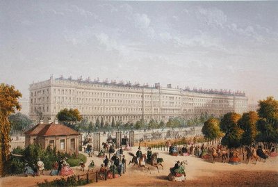 Hyde Park Gardens by Achille Louis Martinet