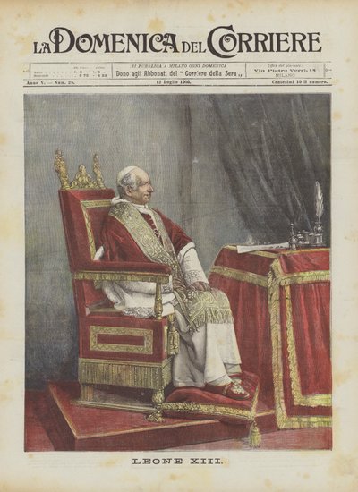 Leo XIII by Achille Beltrame