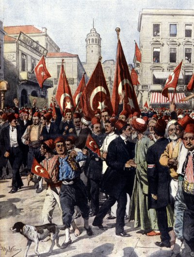 Sultan Abdulhamid II by Achille Beltrame