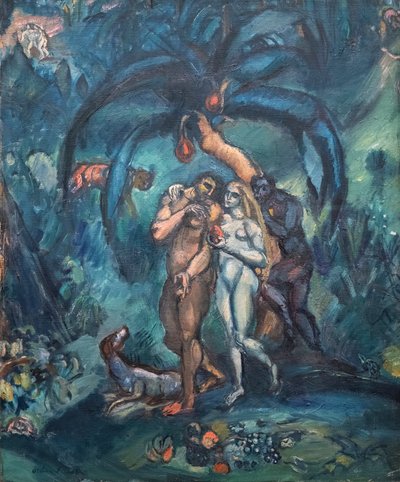 Temptation (Adam and Eve) by Achille Emile Othon Friesz