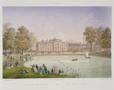 Kensington Palace, c.1862 by Achille Louis Martinet