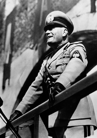 Benito Mussolini by Achille Villani