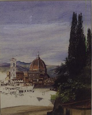 Florence from Boboli Gardens by Ada Dundas