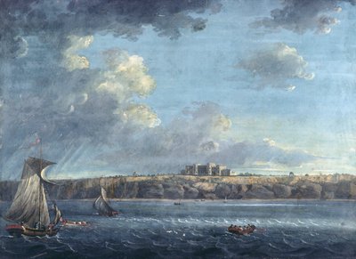Highcliffe, near Christchurch, from the Sea by Adam Callander