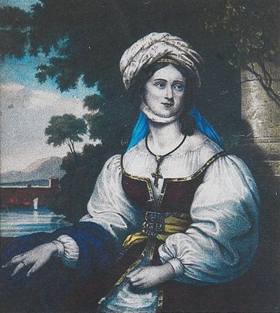 Portrait of Laskarina Bouboulina by Adam Friedel