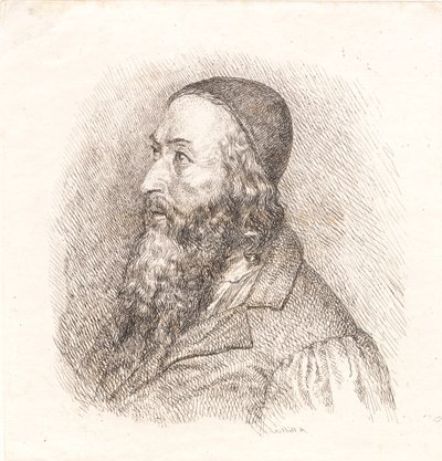 Rabbi Salomon Thurcorvitsch by Adam Müller