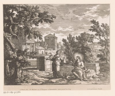 Christ and the Samaritan Woman by Adam Perelle