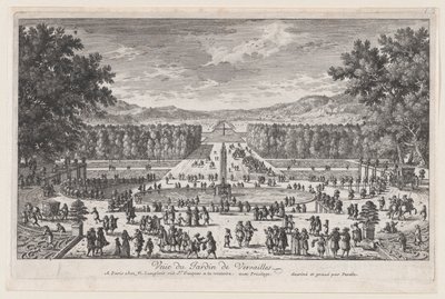 The Garden of Versailles, 1660-95 by Adam Perelle