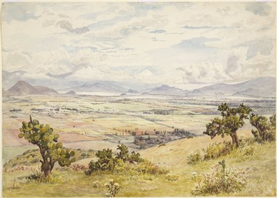 Valley of Mexico, Tlalnepantla, Mexico State by Adela Breton