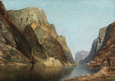 Sogne Fjord, Norway by Adelsteen Normann