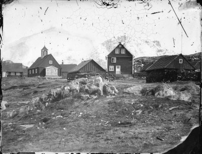 Holsteinborg (now Sisimiut) by Admiral Edward Augustus Inglefield