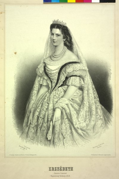 Empress of Austria Elisabeth by Adolf Dauthage