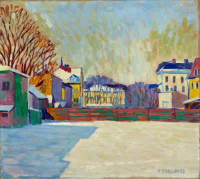 March Sun by Adolf Erbslöh