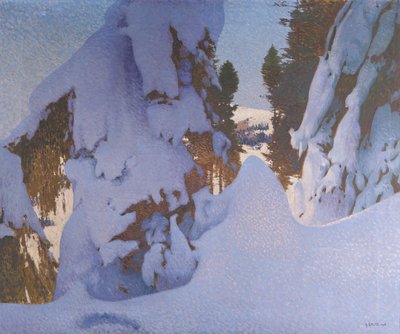 Winter by Adolf Gross