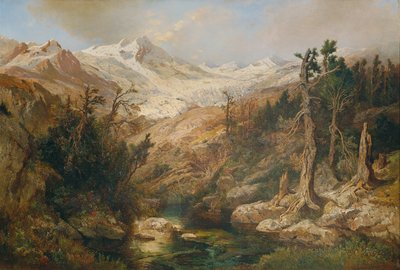 Rauris Goldberg Glacier by Adolf Obermüllner