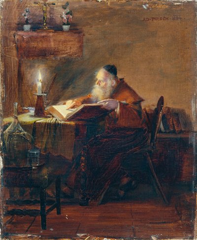 Reading Hermit by Adolf Pirsch