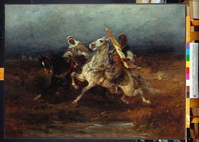 The Night Raid by Adolf Schreyer