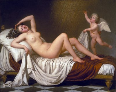 Danae and the Shower of Gold by Adolf Ulrich Wertmuller